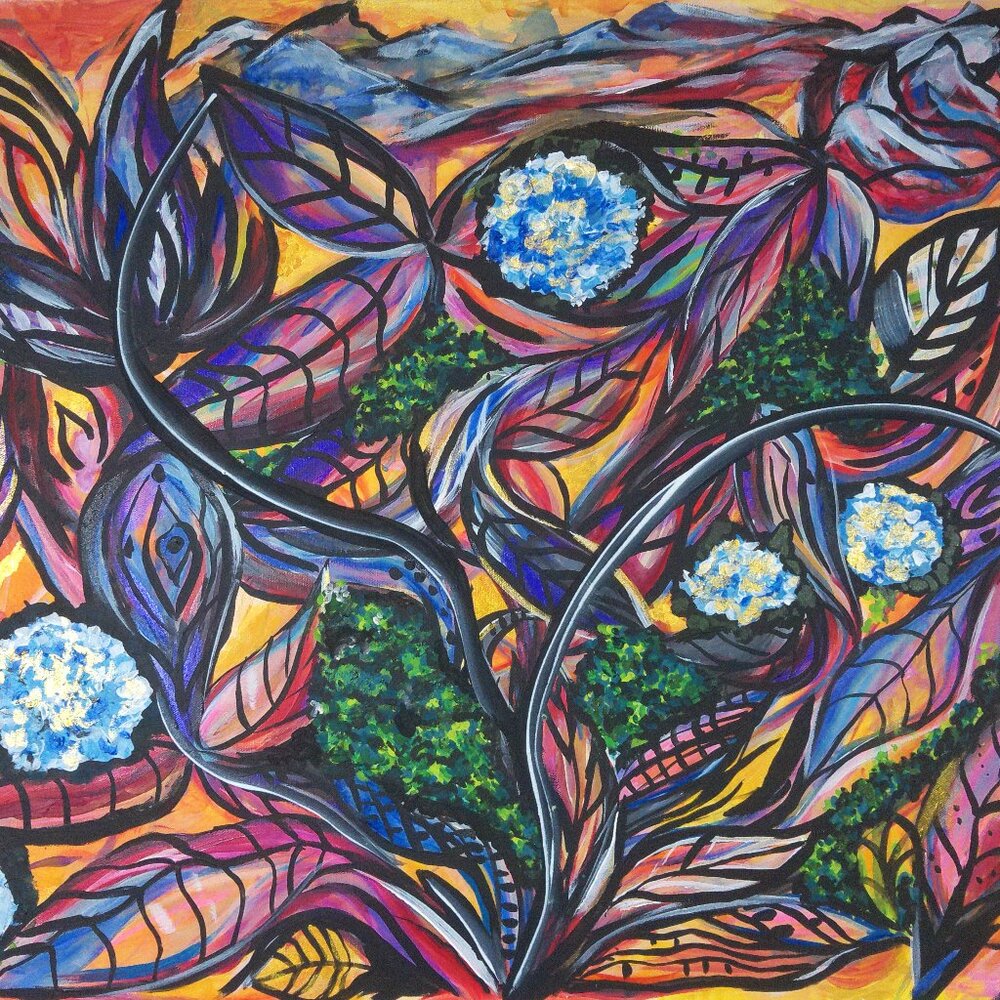 Original Painting by Artist Rachael Potter